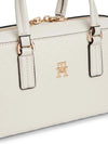 WOMEN'S SHOULDER BAG - TOMMY HILFIGER CREAM - AW0AW18415 4