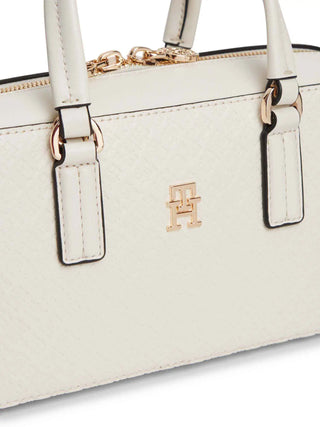 WOMEN'S SHOULDER BAG - TOMMY HILFIGER CREAM - AW0AW18415 4