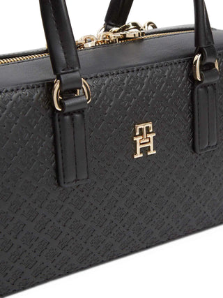 WOMEN'S SHOULDER BAG - TOMMY HILFIGER BLACK - AW0AW18415 4