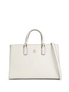 WOMEN'S HANDBAG - TOMMY HILFIGER CREAM - AW0AW18418 1