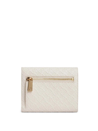 WOMEN'S WALLET - TOMMY HILFIGER CREAM - AW0AW18484 2