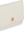 WOMEN'S WALLET - TOMMY HILFIGER CREAM - AW0AW18484 3