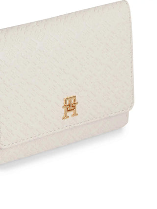 WOMEN'S WALLET - TOMMY HILFIGER CREAM - AW0AW18484 3