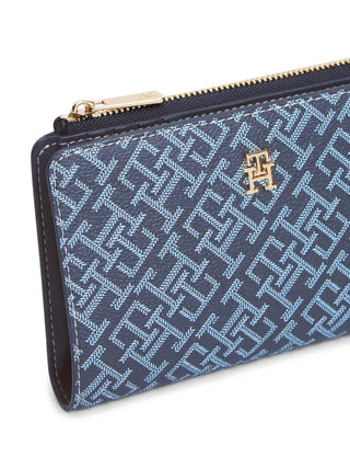 PORTAFOGLIO DONNA - TOMMY HILFIGER BLU - AW0AW18594 3