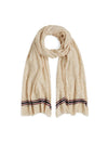 WOMEN'S SCARF - TOMMY HILFIGER BEIGE - AW0AW18605 1