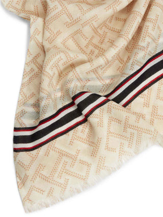 WOMEN'S SCARF - TOMMY HILFIGER BEIGE - AW0AW18605 2