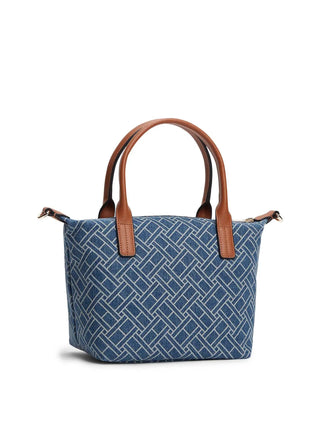 WOMEN'S TOTE BAG - TOMMY HILFIGER BLUE - AW0AW18612 2