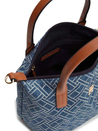 WOMEN'S TOTE BAG - TOMMY HILFIGER BLUE - AW0AW18612 3