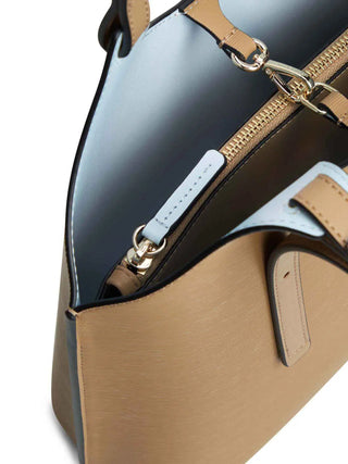 WOMEN'S TOTE BAG - TOMMY HILFIGER BEIGE - AW0AW18617 3