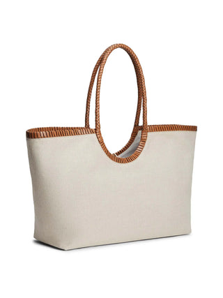 WOMEN'S TOTE BAG - TOMMY HILFIGER NATURAL - AW0AW18629 2
