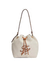 WOMEN'S SHOULDER BAG - TOMMY HILFIGER NATURAL - AW0AW18631 1