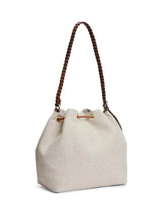 WOMEN'S SHOULDER BAG - TOMMY HILFIGER NATURAL - AW0AW18631 2