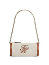WOMEN'S SHOULDER BAG - TOMMY HILFIGER NATURAL - AW0AW18635 1