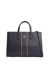 WOMEN'S HANDBAG - TOMMY HILFIGER BLUE - AW0AW18644 1