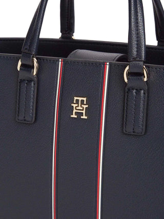 WOMEN'S HANDBAG - TOMMY HILFIGER BLUE - AW0AW18644 4