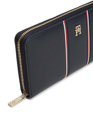 WOMEN'S WALLET - TOMMY HILFIGER BLUE - AW0AW18654 4