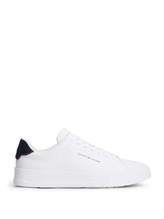 MEN'S SNEAKERS - TOMMY HILFIGER WHITE-BLUE - FM0FM05367