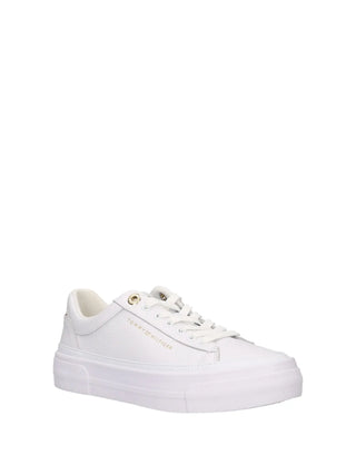 WOMEN'S SNEAKERS - TOMMY HILFIGER WHITE - FW0FW09018 2