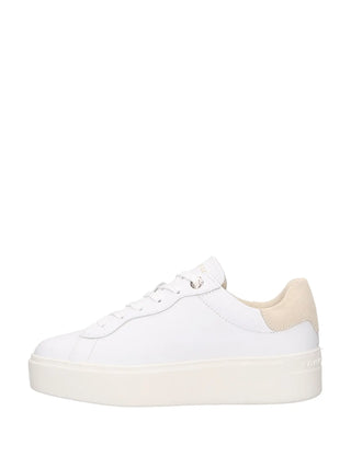 WOMEN'S SNEAKERS - TOMMY HILFIGER WHITE- CREAM - FW0FW09021 4
