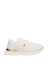 WOMEN'S SNEAKERS - TOMMY HILFIGER WHITE-ECRU - FW0FW09033 1