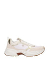 WOMEN'S SNEAKERS - TOMMY HILFIGER GOLD-WHITE - FW0FW09204 1