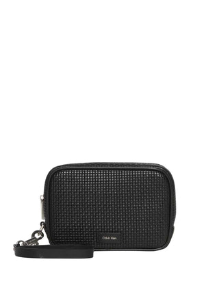 MEN'S CLUTCH BAG - CALVIN KLEIN BLACK - LV04D1111G