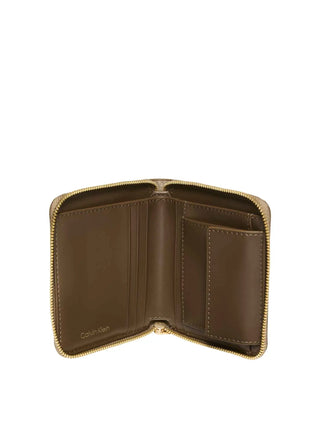 WOMEN'S WALLET - CALVIN KLEIN TAUPE - LV04F1089G 3
