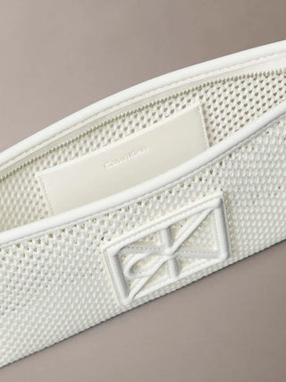 WOMEN'S POUCH - CALVIN KLEIN WHITE - LV04F1136G 3