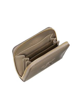WOMEN'S WALLET - CALVIN KLEIN TAUPE - LV04F1154G 2