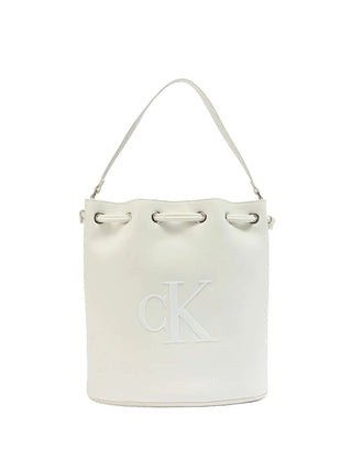 WOMEN'S HANDBAG - CALVIN KLEIN WHITE - LV04F3232G