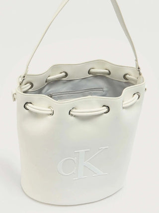 WOMEN'S HANDBAG - CALVIN KLEIN WHITE - LV04F3232G 3