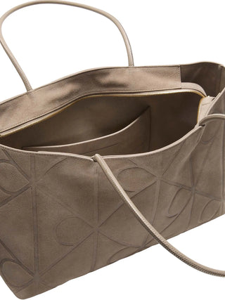 WOMEN'S TOTE - CALVIN KLEIN TAUPE - LV04F3334G 2