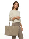 WOMEN'S TOTE - CALVIN KLEIN TAUPE - LV04F3334G 3