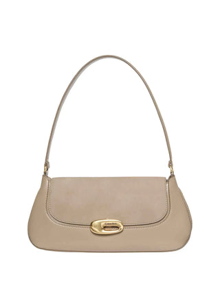 WOMEN'S SHOULDER BAG - CALVIN KLEIN TAUPE - LV04F3337G