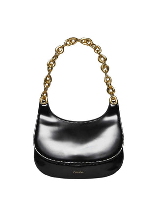 WOMEN'S SHOULDER BAG - CALVIN KLEIN BLACK - LV04F3403G