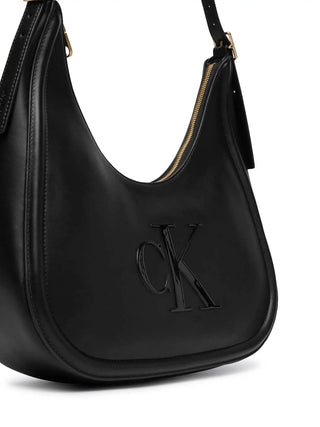 BORSA A SPALLA DONNA - CALVIN KLEIN NERO - LV04F3427G 3