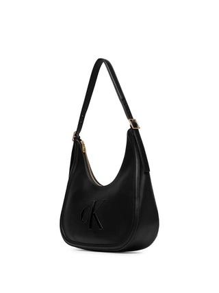 BORSA A SPALLA DONNA - CALVIN KLEIN NERO - LV04F3427G 4