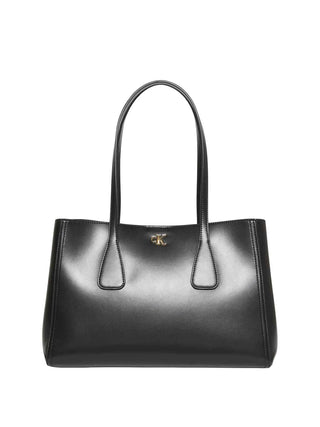 WOMEN'S TOTE - CALVIN KLEIN BLACK-GOLD - LV04F3442G