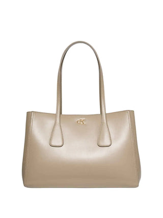 WOMEN'S TOTE - CALVIN KLEIN TAUPE - LV04F3442G
