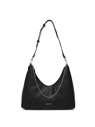 WOMEN'S SHOULDER BAG - CALVIN KLEIN BLACK - LV04F3495G