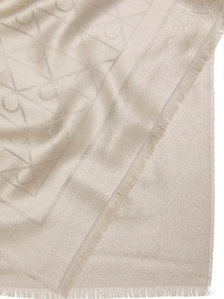 WOMEN'S SCARF - CALVIN KLEIN BEIGE - LV04F8062G 2