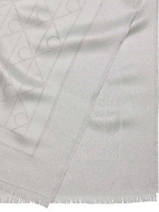 WOMEN'S SCARF - CALVIN KLEIN WHITE - LV04F8062G 2