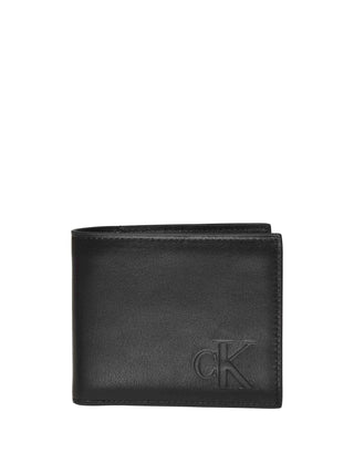 MEN'S WALLET - CALVIN KLEIN BLACK - LV04G1072G