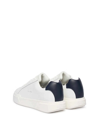 MEN'S SNEAKERS - CALVIN KLEIN WHITE-NAVY - YM0YM01344 3