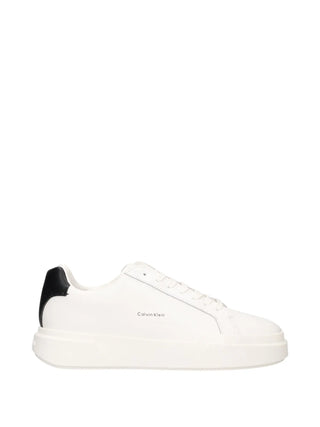 MEN'S SNEAKERS - CALVIN KLEIN WHITE-BLACK - YM0YM01344
