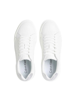 WOMEN'S SNEAKERS - CALVIN KLEIN WHITE-SILVER - YW0YW01948 2