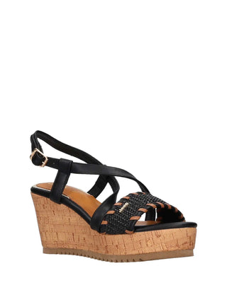 SANDALO DONNA - JEEP NERO - JL61601A 2