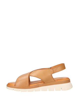 WOMEN'S SANDAL - RIPOSELLA LEATHER - BRUNA E WC00BX 4