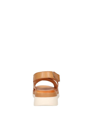 WOMEN'S SANDAL - RIPOSELLA LEATHER - BRUNA E WC00BX 5