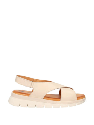 WOMEN'S SANDAL - RIPOSELLA CREAM - BRUNA E WC00BX 1